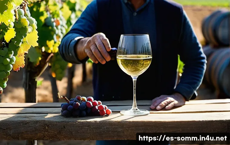소믈리에가 다룬 최고의 와인 리스트 - **Prompt 1: The Soul of Natural Wine**
    "A candid, sun-drenched scene in a rustic, minimal-interv...
